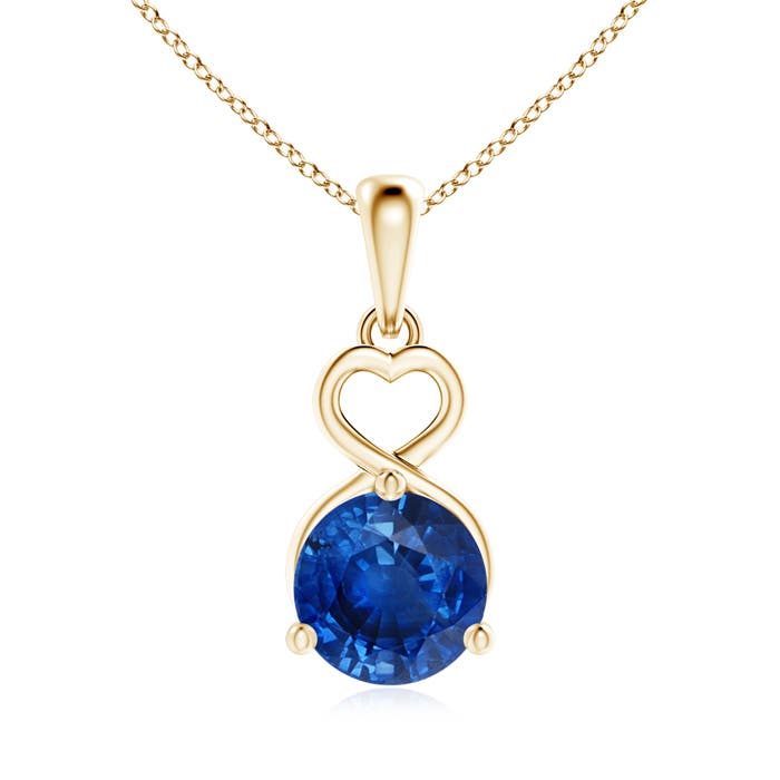 AAA - Blue Sapphire / 1.6 CT / 14 KT Yellow Gold