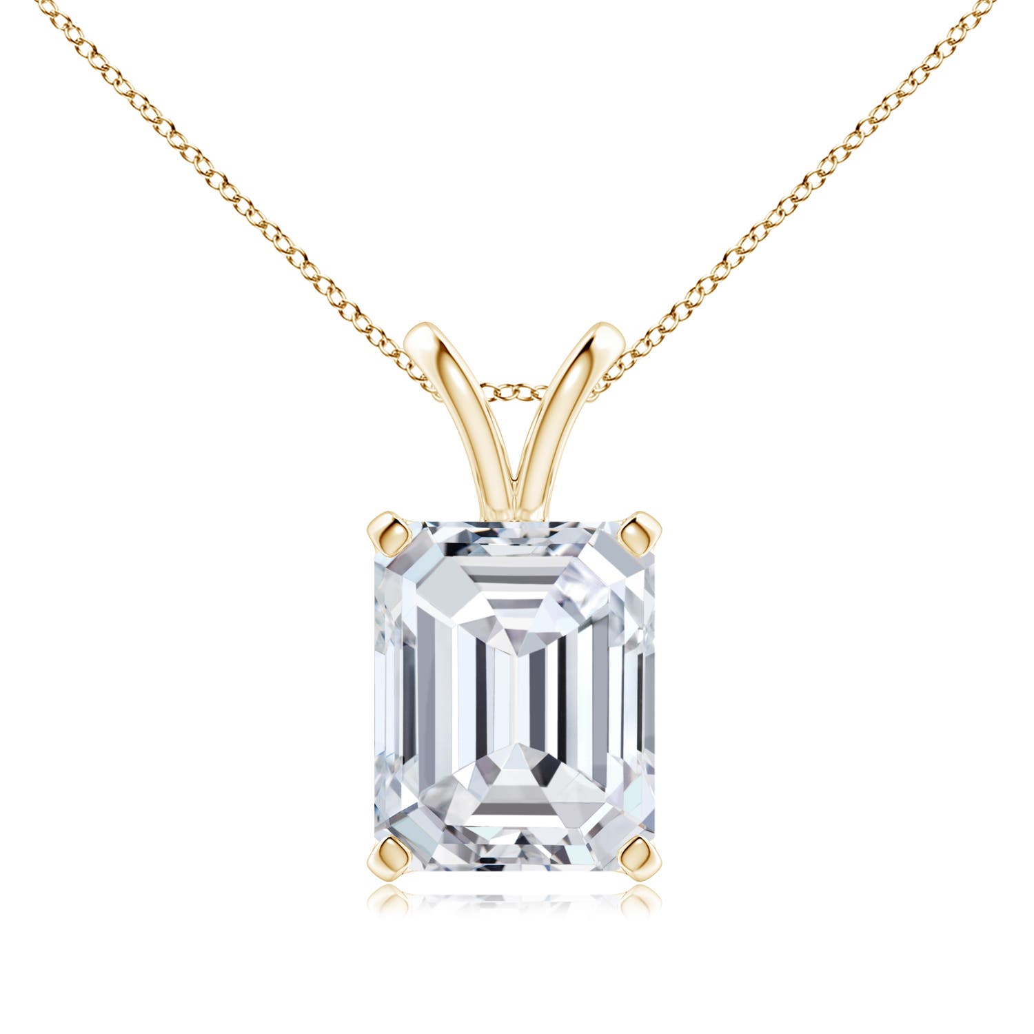 H, SI2 / 3 CT / 18 KT Yellow Gold