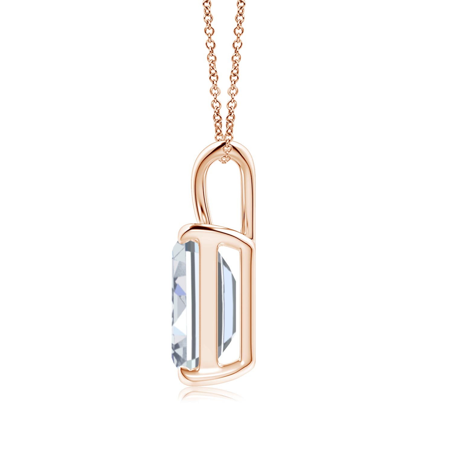 H, SI2 / 3 CT / 14 KT Rose Gold