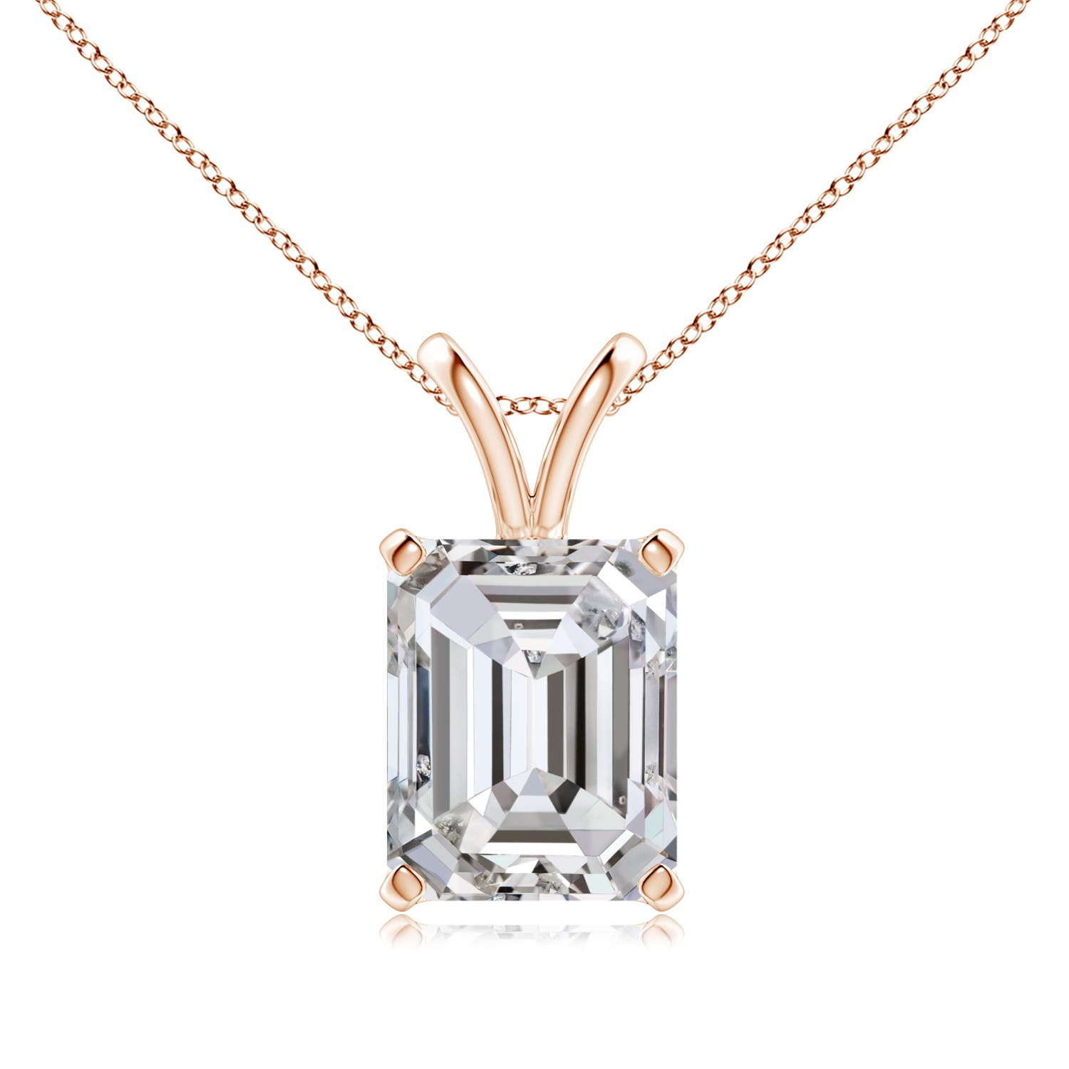 I-J, I1-I2 / 3 CT / 18 KT Rose Gold