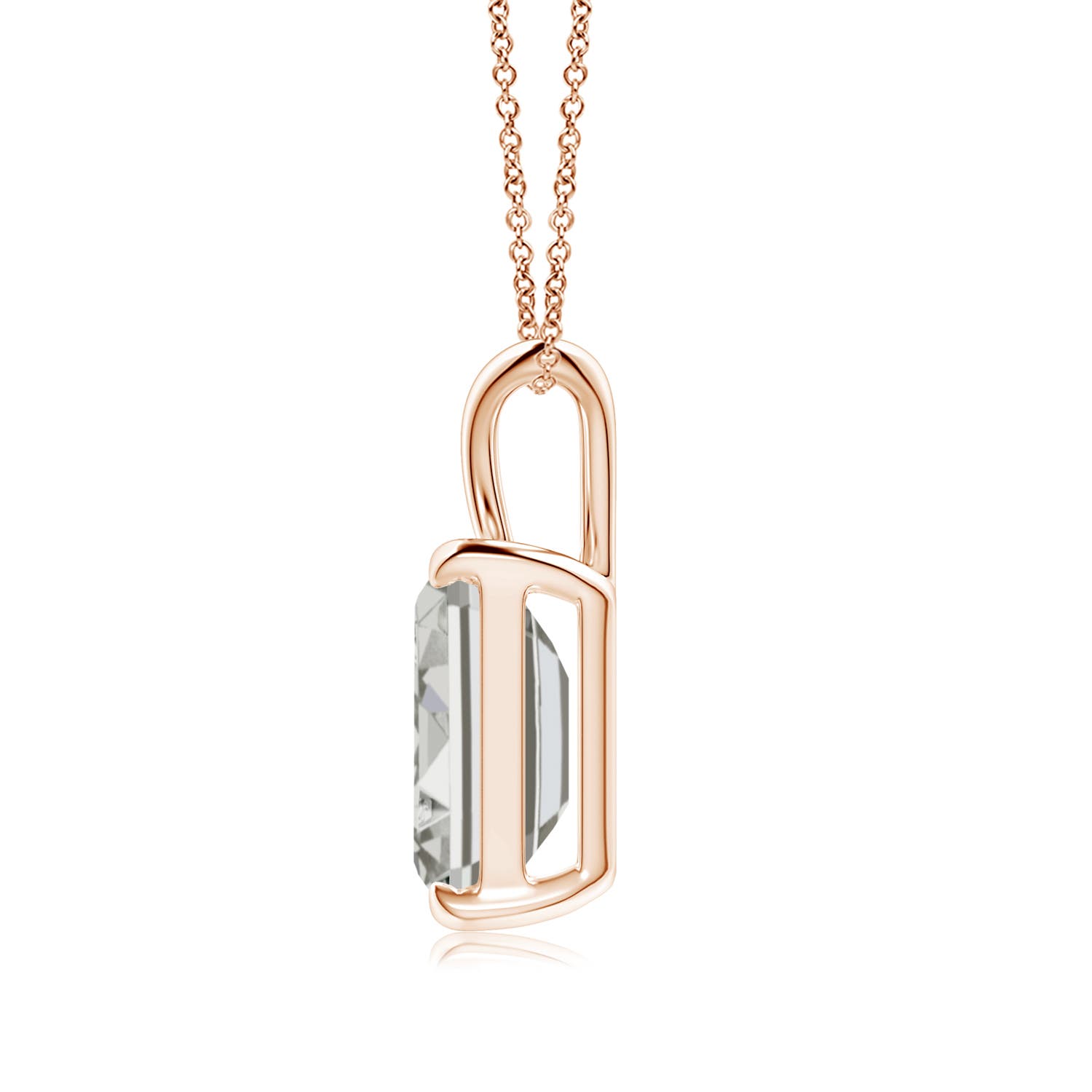 K, I3 / 3 CT / 14 KT Rose Gold