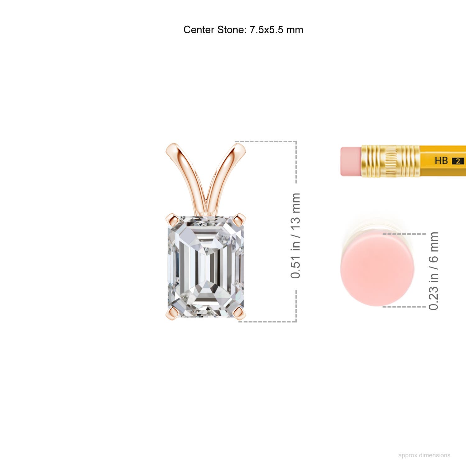 I-J, I1-I2 / 1.5 CT / 14 KT Rose Gold