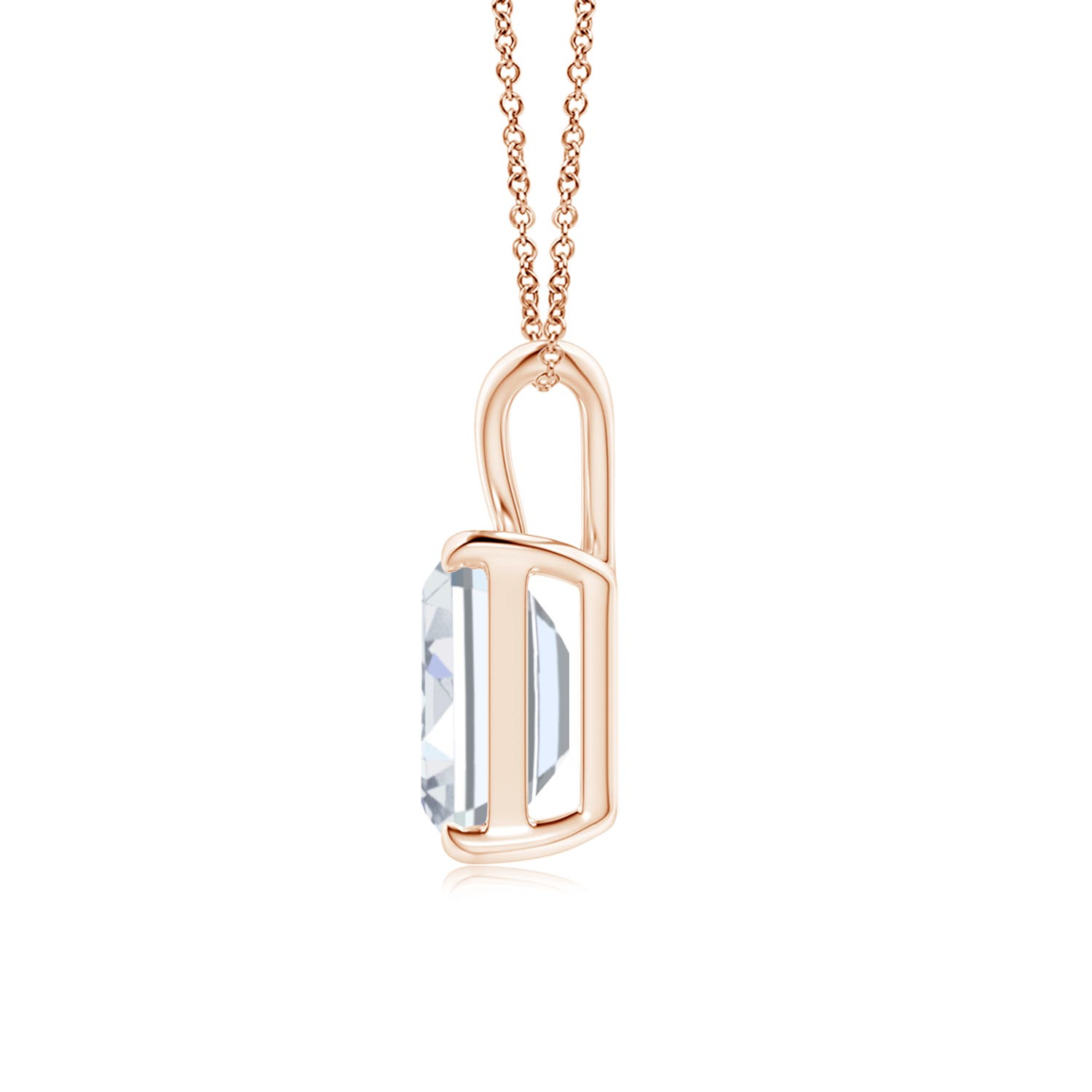 G, VS2 / 2 CT / 14 KT Rose Gold