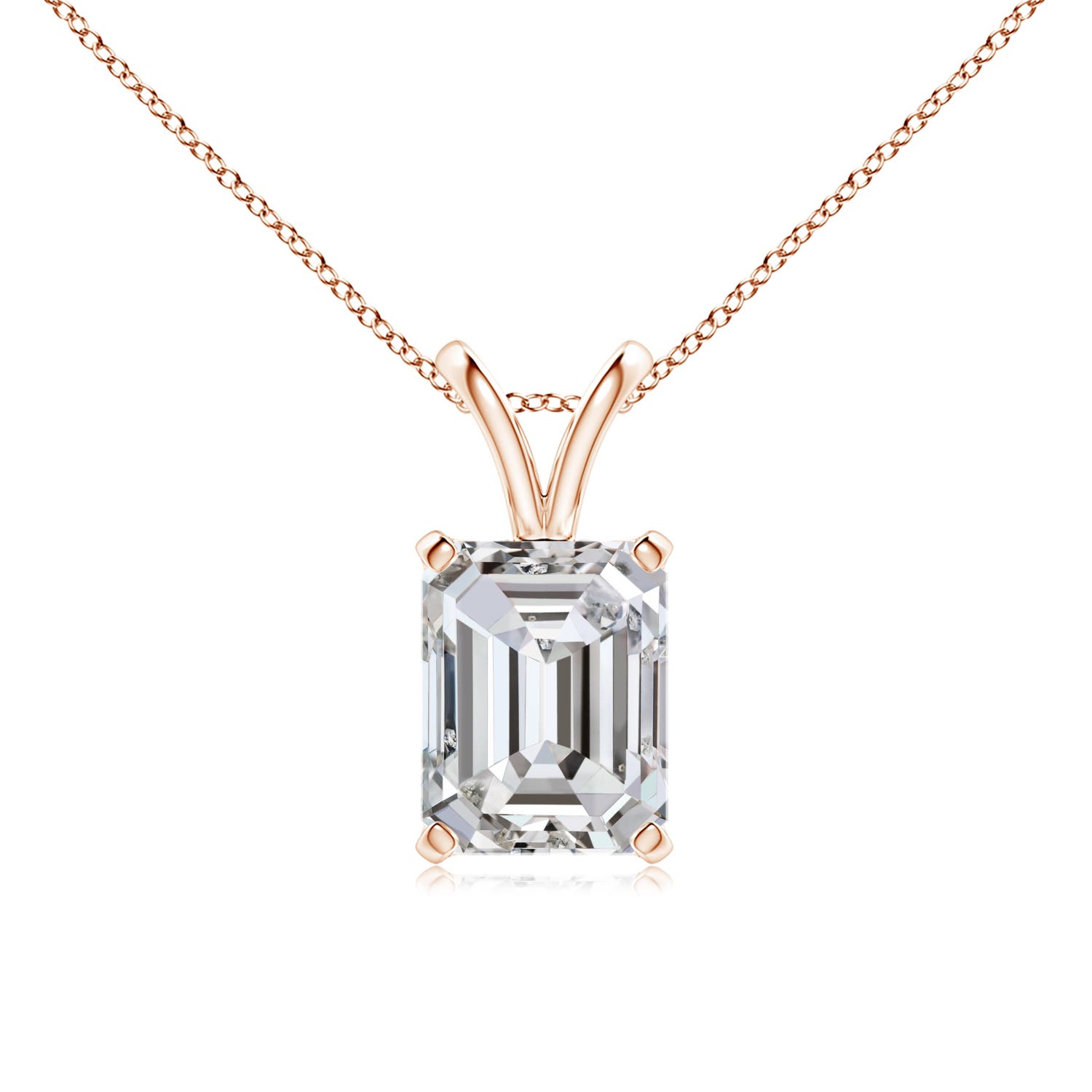 I-J, I1-I2 / 2 CT / 18 KT Rose Gold