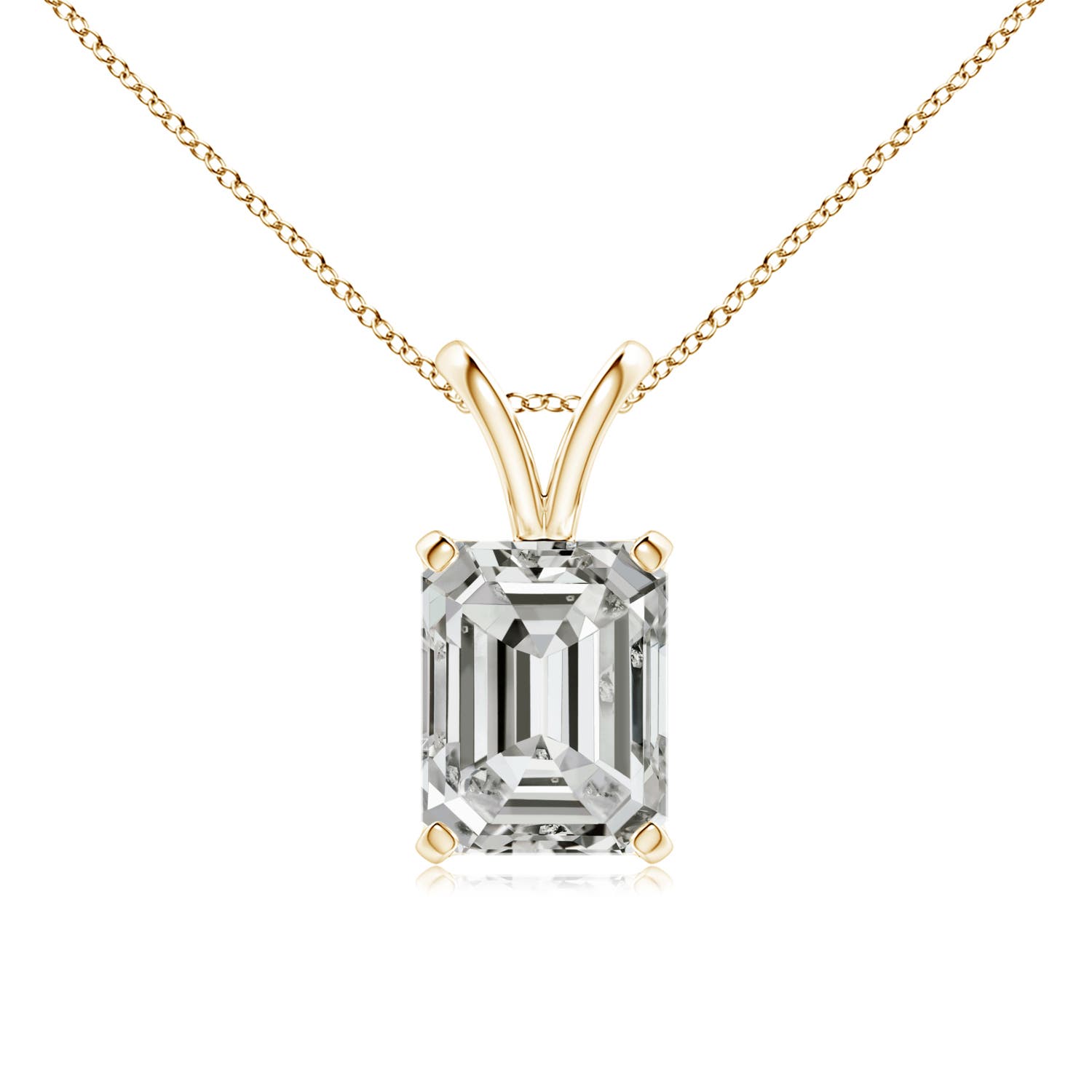 K, I3 / 2 CT / 18 KT Yellow Gold