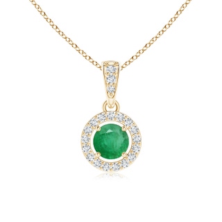 Round A Emerald