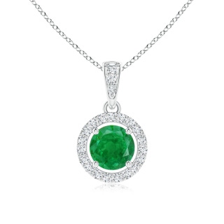 Round AA Emerald