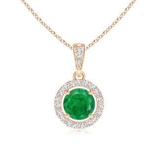 Round AA Emerald