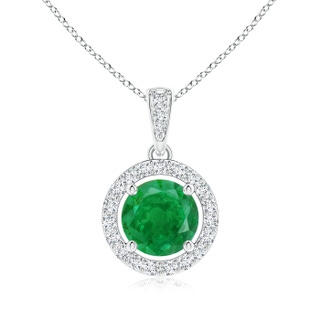 Round AA Emerald