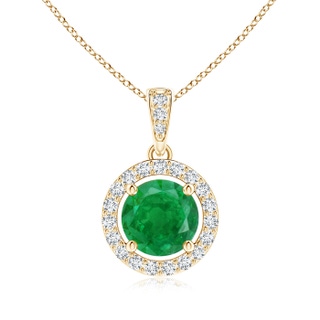 Round AA Emerald