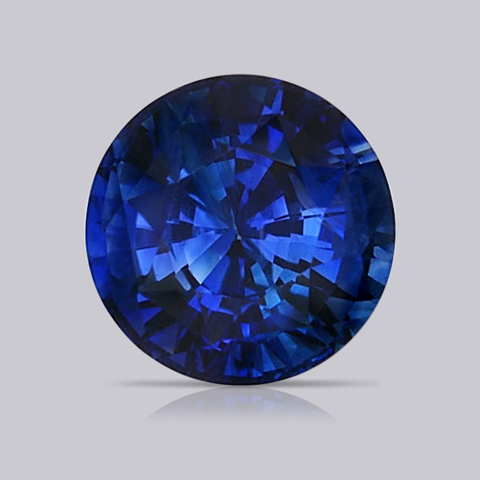 7.86-7.95x5.54mm AAA GIA Certified Floating Sapphire Pendant with Diamond Halo in Rose Gold side 599