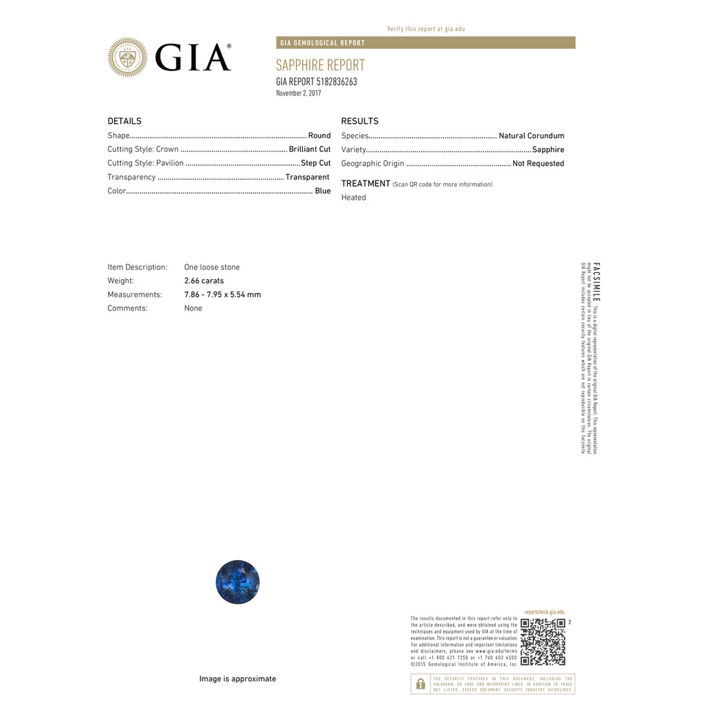 7.86-7.95x5.54mm AAA GIA Certified Floating Sapphire Pendant with Diamond Halo in White Gold GIA-Cert