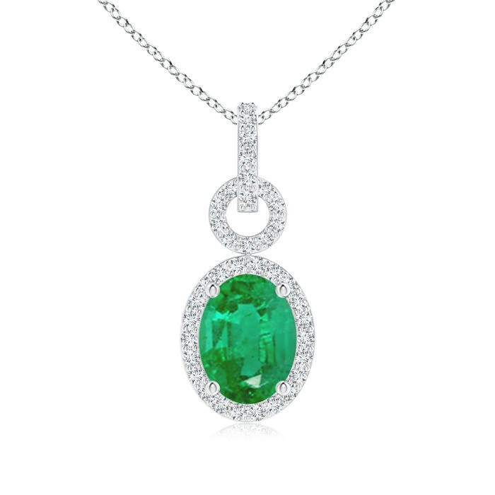 AA - Emerald / 1.32 CT / 14 KT White Gold