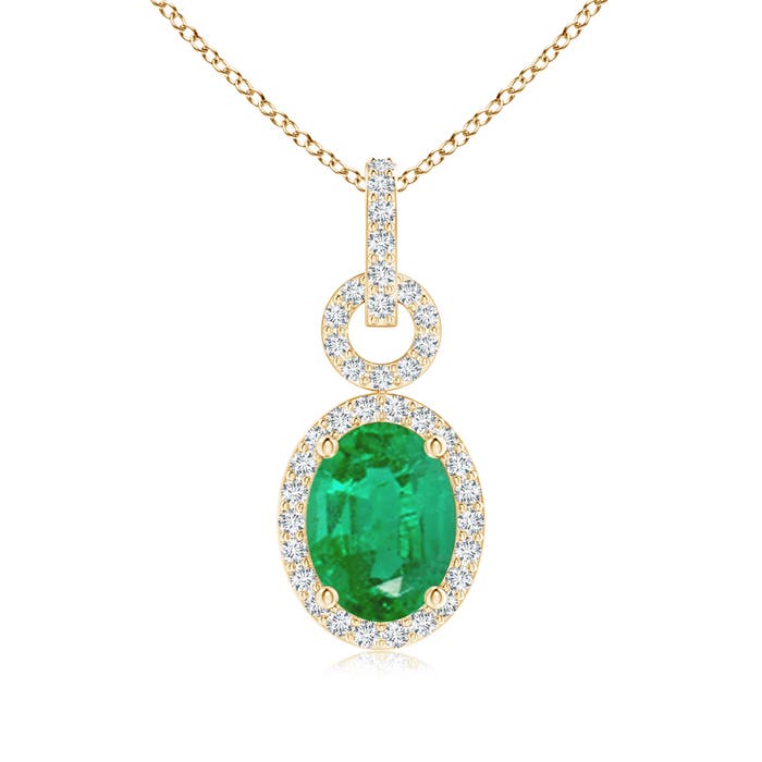 AA - Emerald / 1.32 CT / 14 KT Yellow Gold