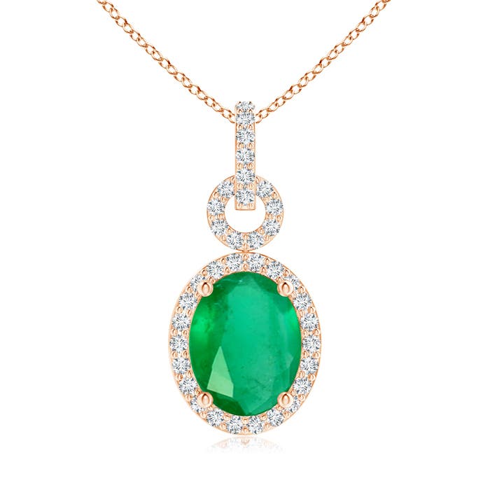 A - Emerald / 1.78 CT / 14 KT Rose Gold