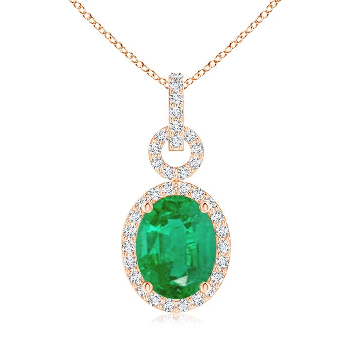 AA - Emerald / 1.78 CT / 14 KT Rose Gold