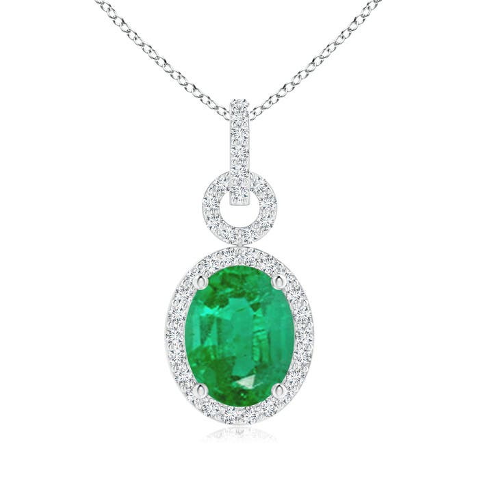 AA - Emerald / 1.78 CT / 14 KT White Gold