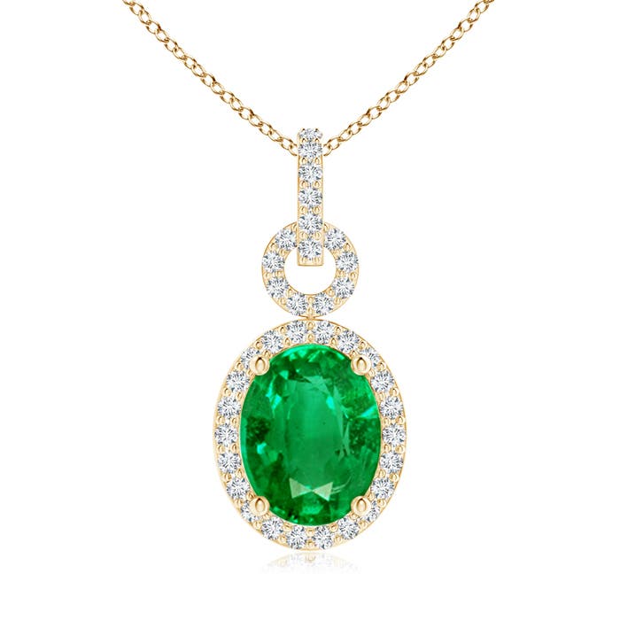 AAA - Emerald / 1.78 CT / 14 KT Yellow Gold