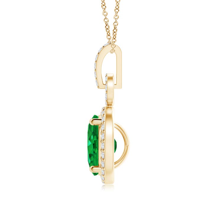 AAA - Emerald / 1.78 CT / 14 KT Yellow Gold