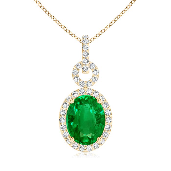 AAAA - Emerald / 1.78 CT / 14 KT Yellow Gold