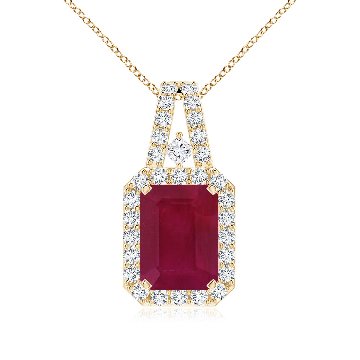 A - Ruby / 1.9 CT / 14 KT Yellow Gold