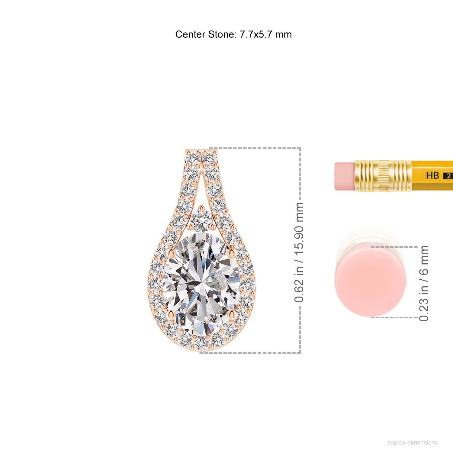 I-J, I1-I2 / 1.18 CT / 18 KT Rose Gold