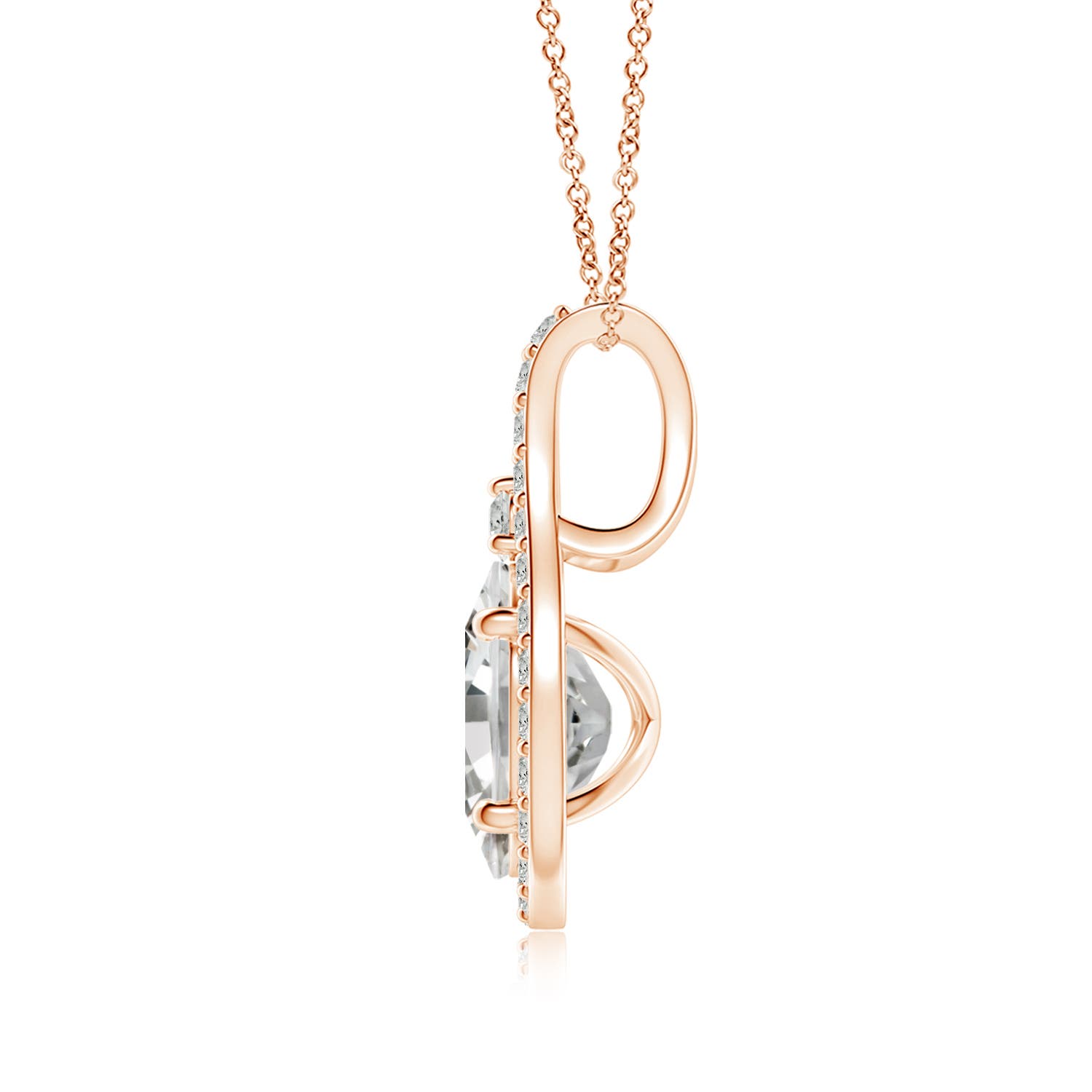 K, I3 / 1.18 CT / 18 KT Rose Gold