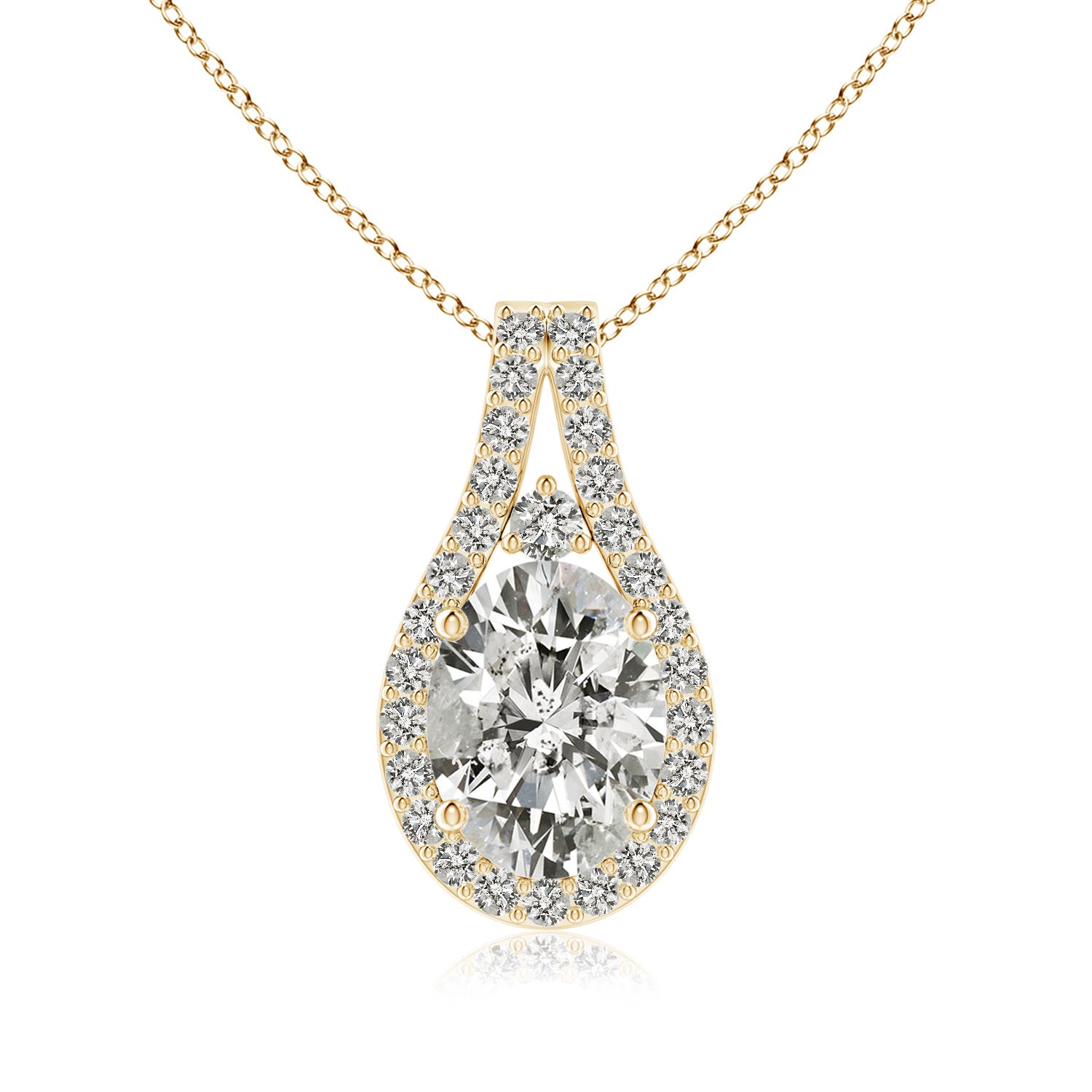 K, I3 / 1.18 CT / 18 KT Yellow Gold