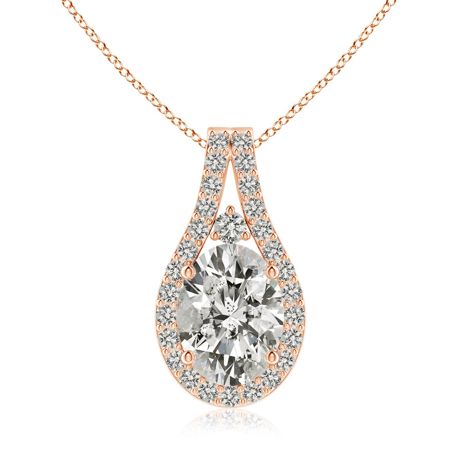 K, I3 / 1.74 CT / 14 KT Rose Gold