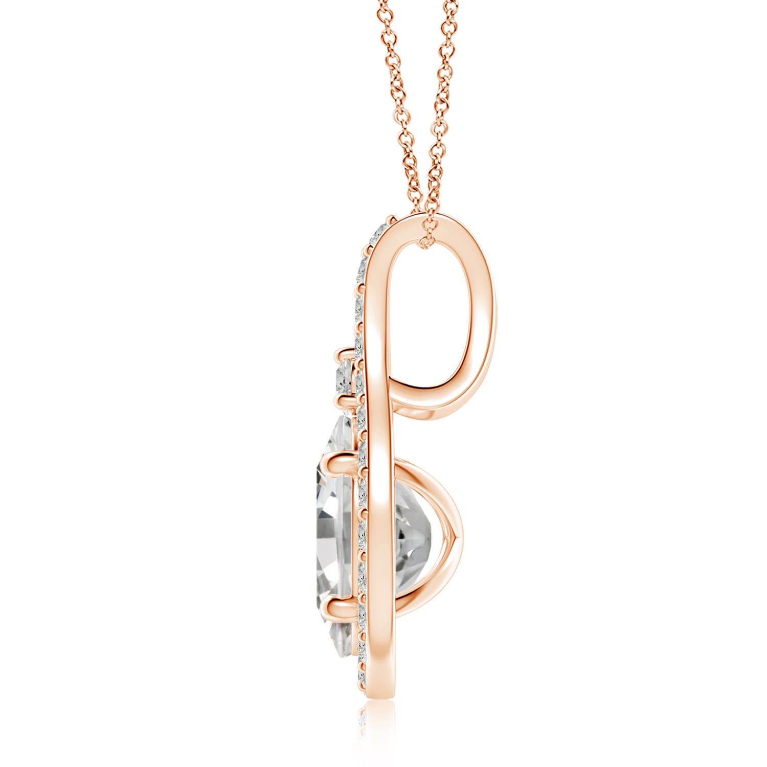 K, I3 / 2.06 CT / 18 KT Rose Gold