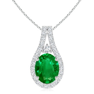 Oval AAAA Emerald
