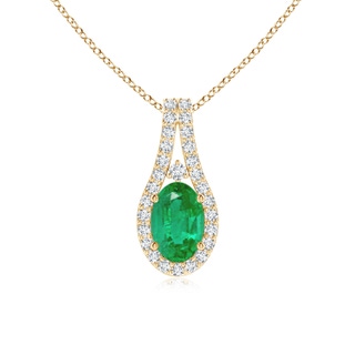Oval AA Emerald