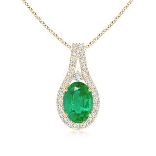 Oval AA Emerald