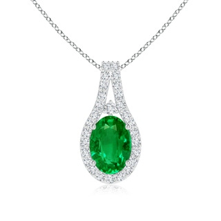 Oval AAAA Emerald