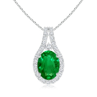 Oval AAAA Emerald
