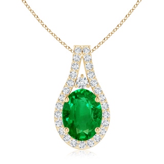 Oval AAAA Emerald
