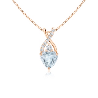 Heart A Aquamarine