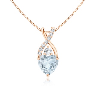 Heart A Aquamarine