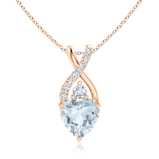 Heart A Aquamarine