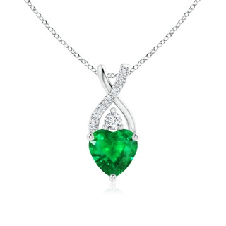 Heart AAA Emerald