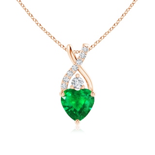 Heart AAA Emerald