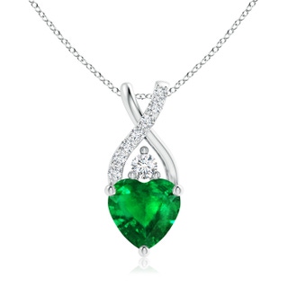 Heart AAAA Emerald