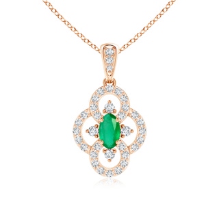 Oval A Emerald