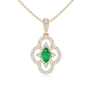 Oval AA Emerald