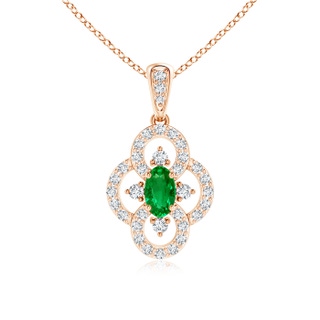 Oval AAAA Emerald