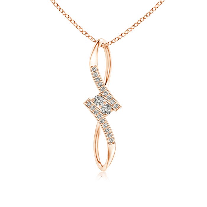 K, I3 / 0.22 CT / 14 KT Rose Gold