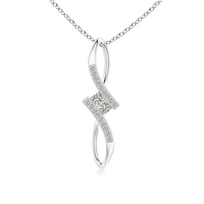 K, I3 / 0.22 CT / 14 KT White Gold