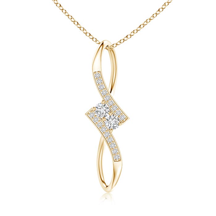 H, SI2 / 0.39 CT / 14 KT Yellow Gold