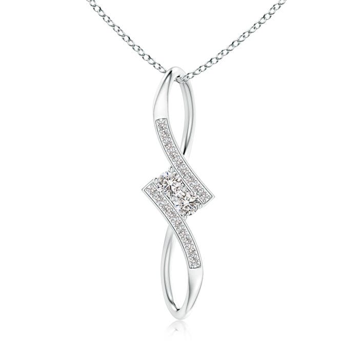 I-J, I1-I2 / 0.39 CT / 14 KT White Gold