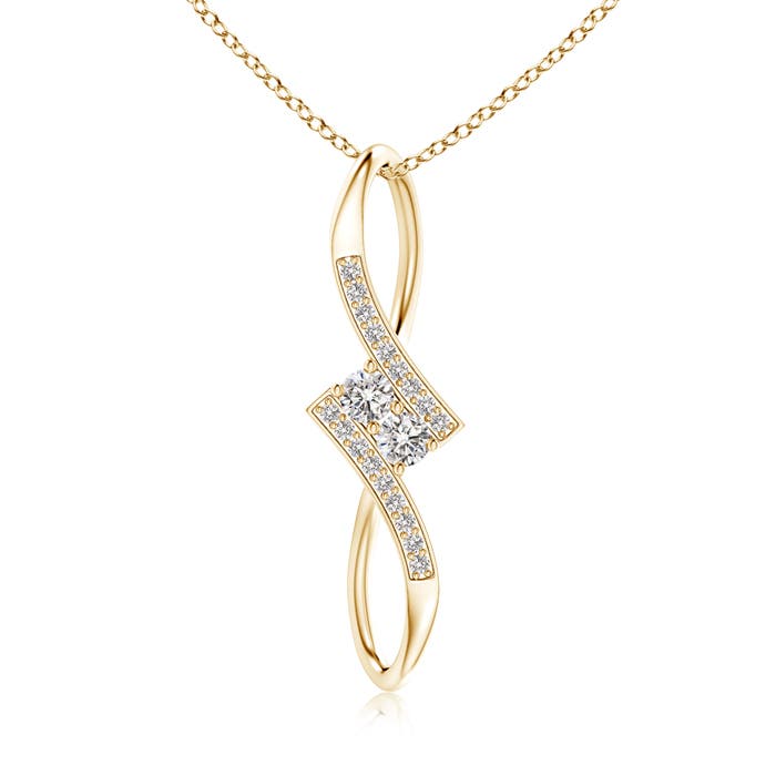 I-J, I1-I2 / 0.39 CT / 14 KT Yellow Gold